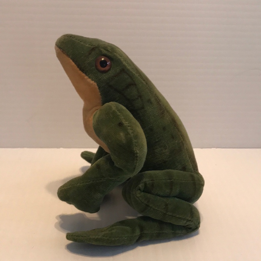 Steiff frog - vintage - RARE - 1950s